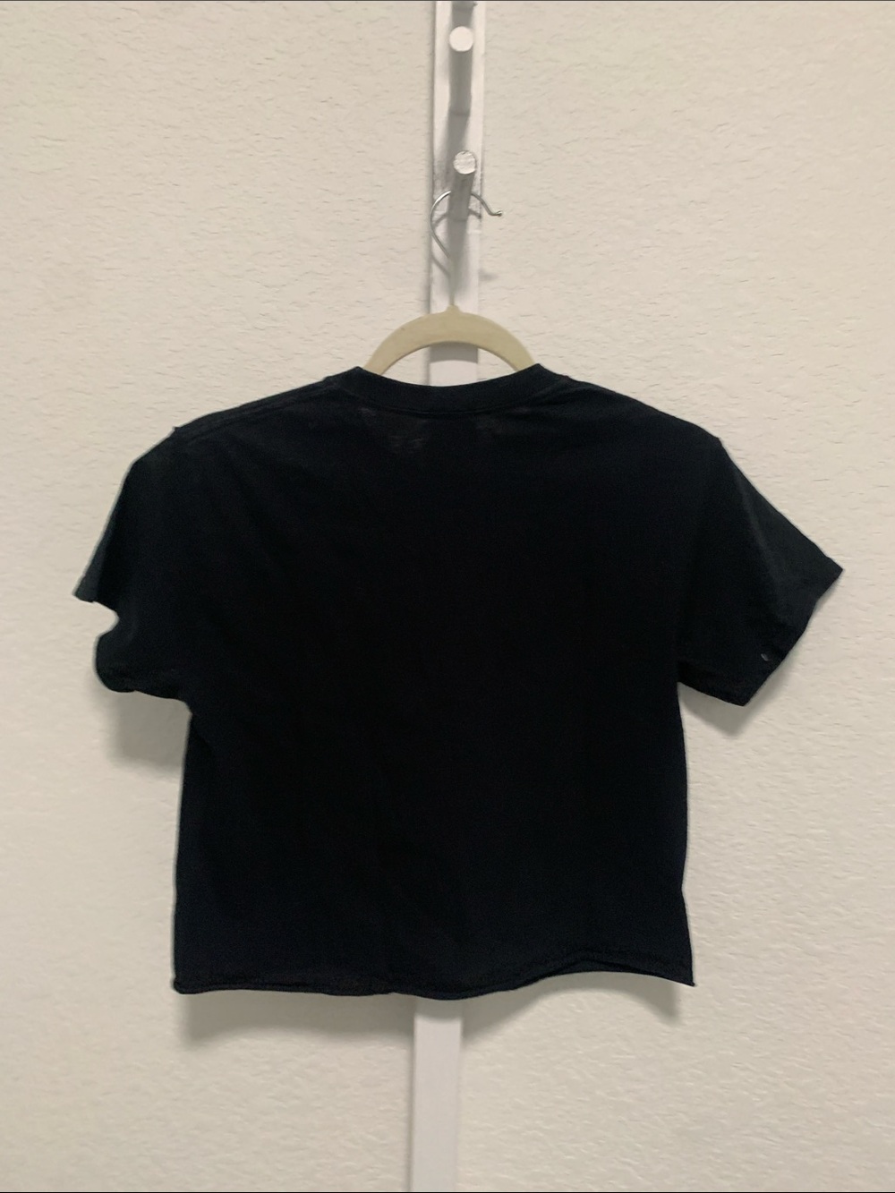 Dead Kennedys Movie Theater Graphic Black Cropped Short Sleeve Tee - Picture 3 of 5